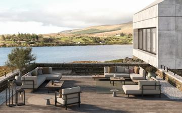 ALURA LOUNGE - Corner modular Batyline® garden sofa by Royal Botania - view 3